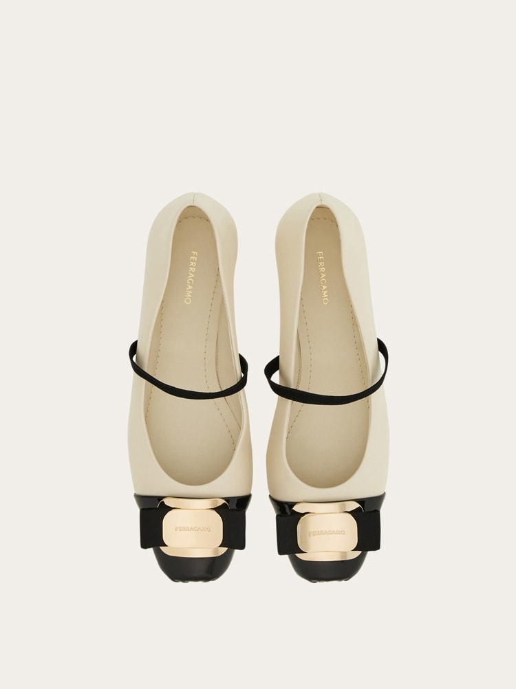 New Vara plate bicolor ballet flat - Image 3